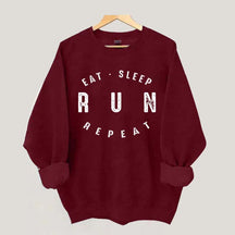 Eat Sleep Run Runner Sweatshirt