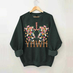 YHWH Flower Sweatshirt