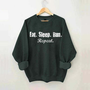 Eat Sleep Run Repeat Sweatshirt