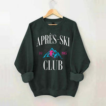 Vintage Style Apres Ski Club 80s Sweatshirt