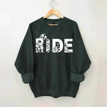 Ride Snowboard Skiing Sweatshirt