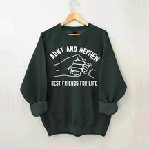 Aunt Nephew Fist Bump Sweatshirt