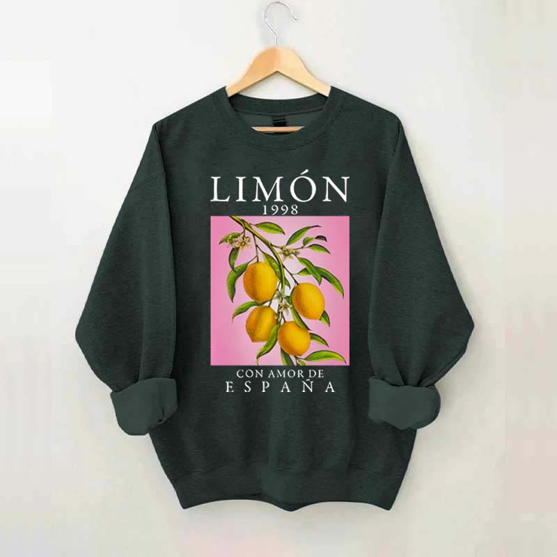 Limon Con Amor De Espana Sweatshirt