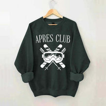 Apres-Ski Club Snow Skier Sweatshirt