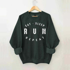 Eat Sleep Run Runner Sweatshirt