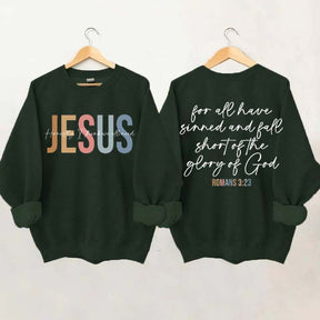 Jesus Women Religious Minimal Sweatshirt