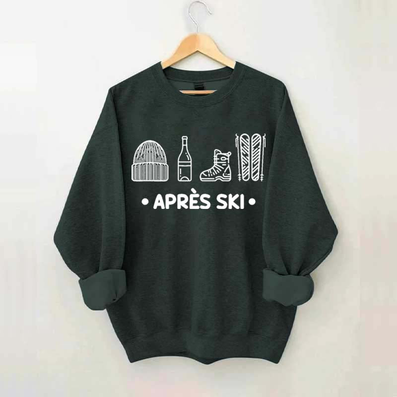 Winter Retreat Apres Ski Party Sweatshirt