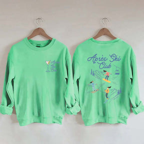 Retro Apres Ski Cute Adventure Sweatshirt