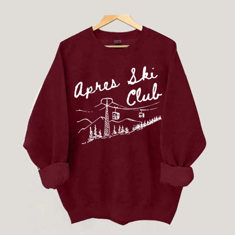 Apres Ski Bachelorette Luxury Bach Sweatshirt