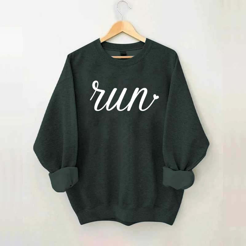 Run Heart Sweatshirt