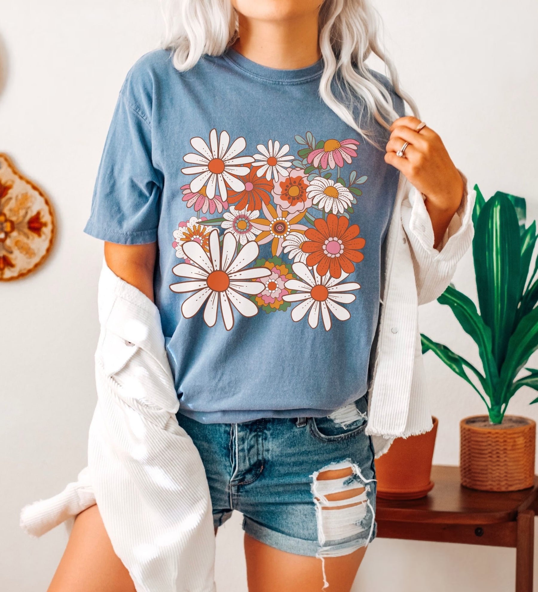 Colors Flower Daisy Cute T-Shirt