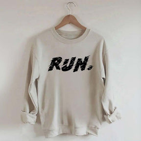 Marathon Runner Gym Workout Sweatshirt