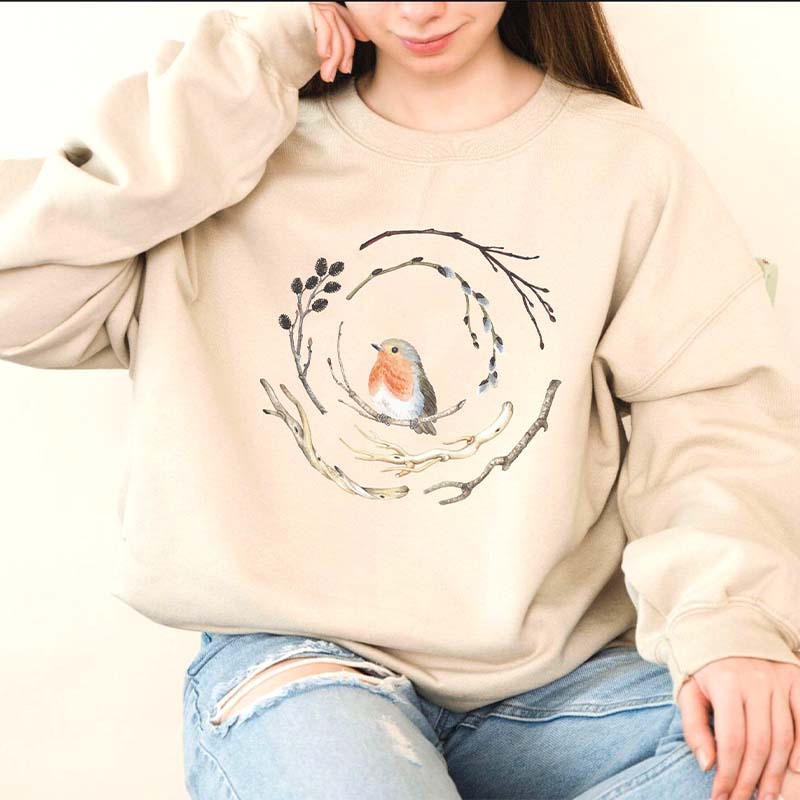 Cute Bird Home Sweatshirt