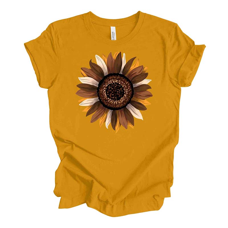 Pretty Fall Sunflower Premium T-Shirt