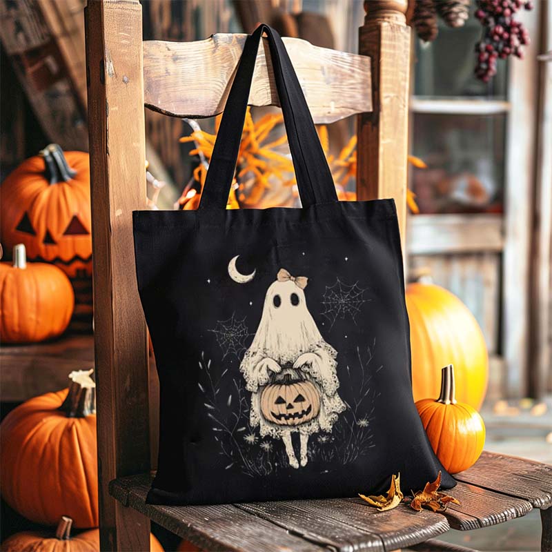 Halloween Lace Ghost Bag