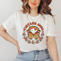 Vintage soul butterfly T-Shirt