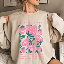 Faith Based Bible Verse Strawberry Sweatshirt