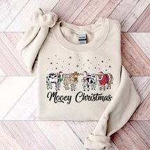 Christmas Cow Sweatshirt