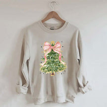 Watercolor Christmas Tree Sweatshirt