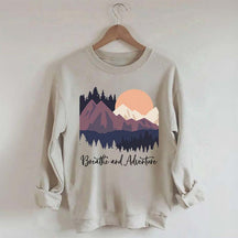 Mountain Outdoor Breathe And Adventure Sweatshirt