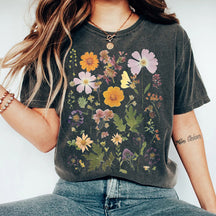 Vintage Pressed Flower T-Shirt