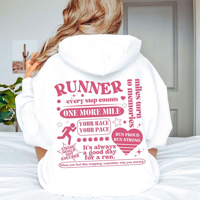 Running Half Marathon Hoodie