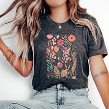 Beautiful Nature Lover Plant Flower Round Neck Comfortable Shirt