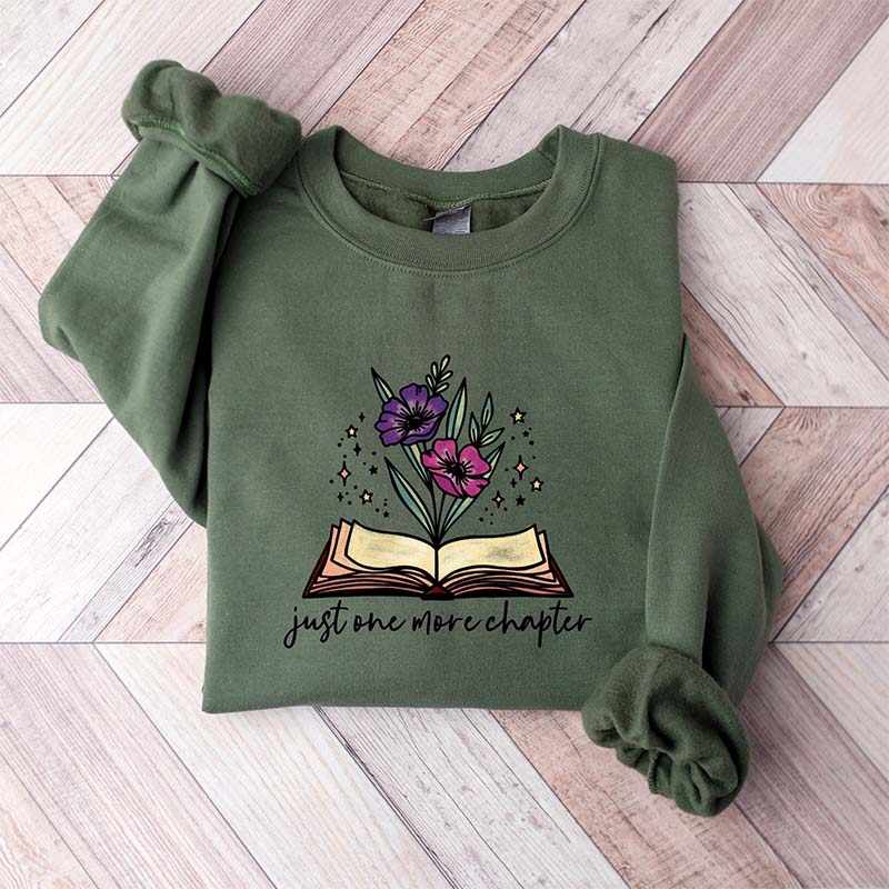 One More Chapter Readers Are Leaders Sweatshirt