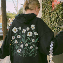 Cute Daisy Aesthetic Plant Hoodie