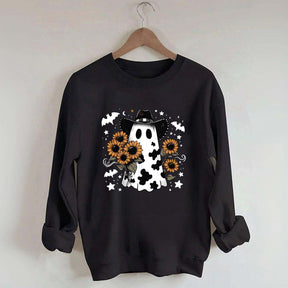 Western Halloween Cowboy Ghost Sweatshirt