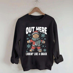 Funny Christmas  Cute Gingerbread Sweatshirt