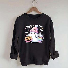 Cute Ghost Trending Coffee Sweatshirt