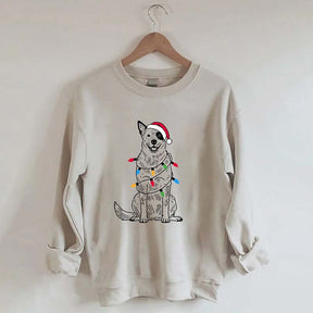 Australian Cattle Dog Christmas Sweatshirt