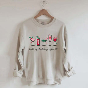 Full Of Holiday Spirit Sweatshirt