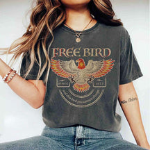 Free Bird Comfort Colors Rock Band T-Shirt