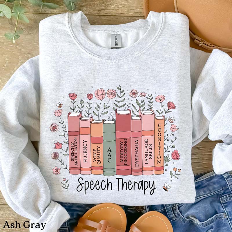 Speech Therapy Wildflowers Sweatshirt