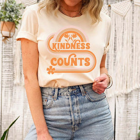 Retro Kindness Counts T-Shirt