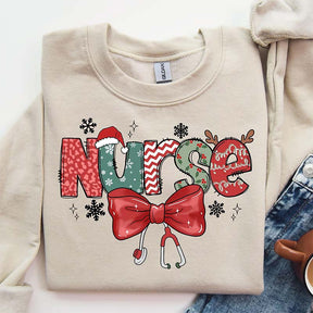 Christmas School Nurse Life Sweatshirt