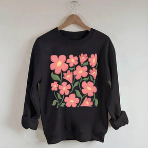 Pink Flower Market Honolulu Sweatshirt