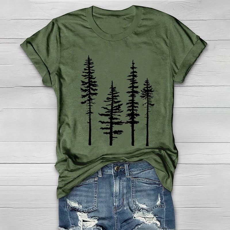 Pine Tree Pint Casual T-shirt