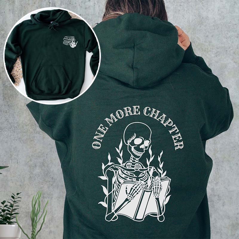 One More Chapter Book Addict Hoodie