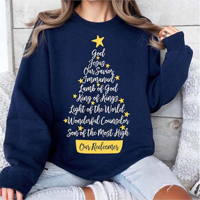 Our Redeemer Christmas Tree Sweatshirt