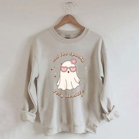 Not Too Spooky Very Demure Sweatshirt