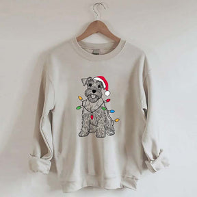 Miniature Schnauzer Christmas Sweatshirt