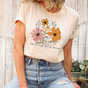 Mental Health Wildflowers T-Shirt