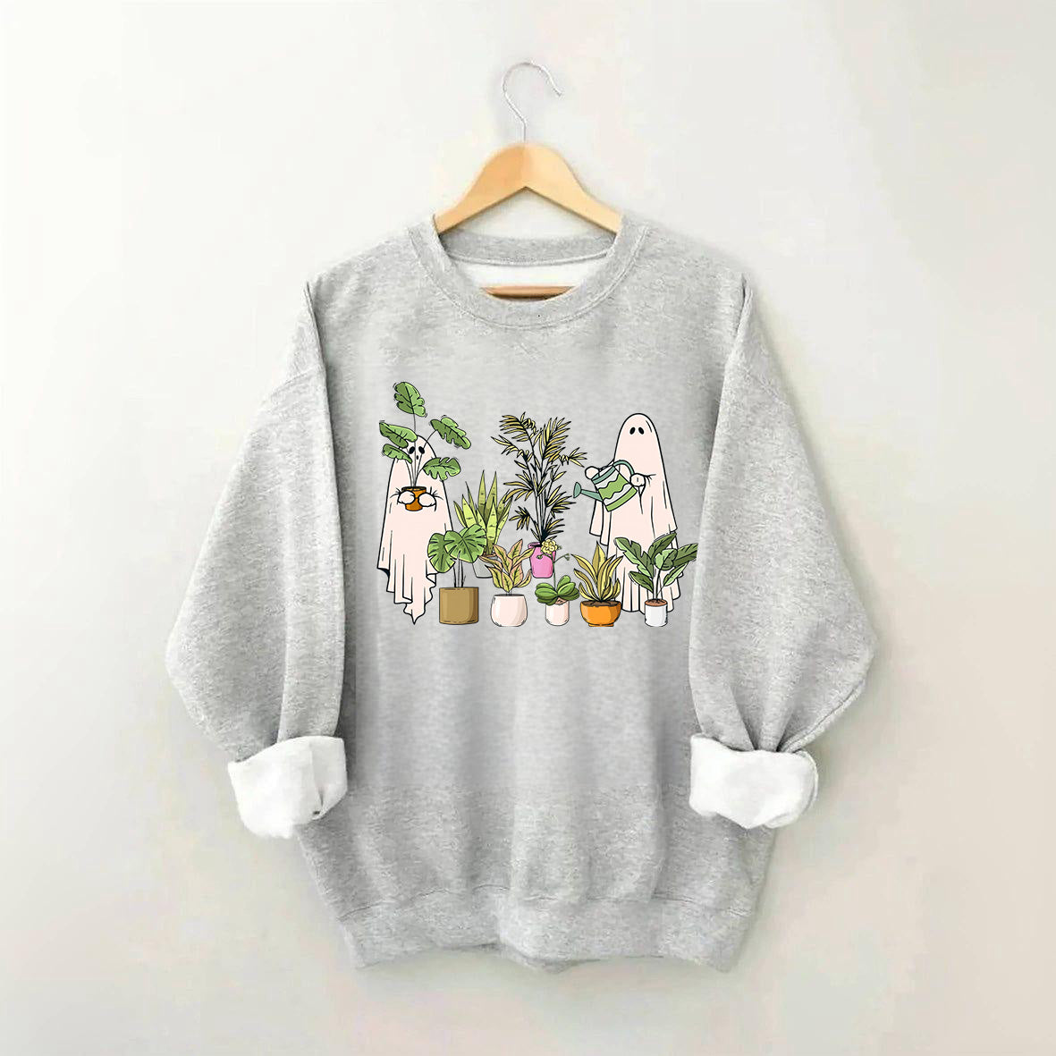 Funny Plant Ghost Sweatshirt