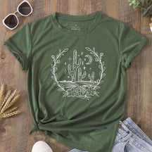 Cactus Plant Nature flowers Lover T-Shirt