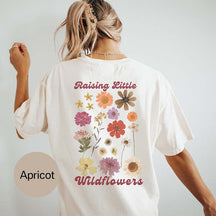 Trendy Boho Pressed Flower T-Shirt