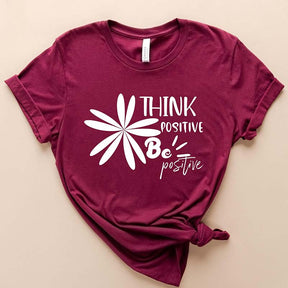 Think Positive Positive Vibes T-Shirt