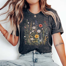 Wild Flower Meadow Nature Lover T-Shirt